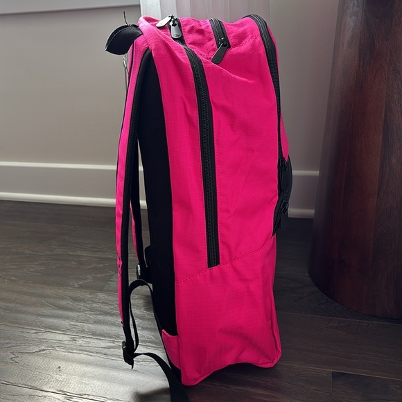 Nike Pink Prime Backpack,Large,3 compartment w/15” padded laptop slot and more - Picture 4 of 15